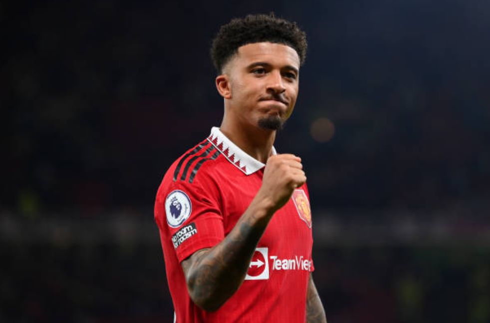 Sancho bất ngờ bị loại khỏi đội hình Man Utd.
